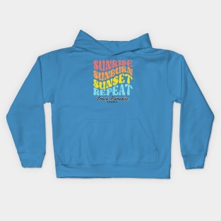 Spring Track Paradise Kids Hoodie